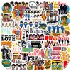 125 Hojas Banda Escarabajo Temporada 2 Banda Beatles Rock Mini Diario Pegatinas Decoración DIY Pegatinas de Diario