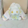 Bolsa transversal de pelúcia de coelho estilo soft girl japonesa Acessório Lolita bolsa de ombro fofa com corrente de pérolas atacado