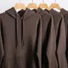 1027 Sudadera Personalizada de Fábrica Ropa de Trabajo Personalizada Marca de Moda Otoño/Invierno Peso Pesado Algodón Puro Logo de Team Building Impresión y Bordado