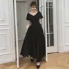 Certificado de Noiva Vestido Branco Pequeno Registro Vestido de Casamento Simples Francês Pode Usar Normalmente Vestido de Casamento Vestido Diário Noivado Vestido Longo