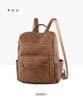 Outono e inverno nova moda europeia e americana mochila retrô mulheres commuter esportes casual mochila fábrica entrega direta por atacado