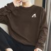 Camiseta de Algodón Puro Pesado 260g para Hombre de Manga Larga 2026 Nueva Camiseta de Estilo Americano Holgada Camisa para Capas