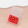 Alfinetes em Formato de Terra com Diâmetro de 9,5mm, Alfinetes de Bola Redonda, Alfinetes de Aço Inoxidável, Alfinetes de Pérola, Alfinetes para Quadro de Cortiça, Embalado em Caixa, Branco