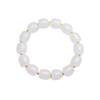 Novo Presente Antigo Fechadura Longlife Fechadura Ping An Imitação Pulseira de Jade Branco Lavado Auspicioso Ruyi Fugui Pulseira para Melhores Amigos