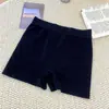 Pantalones cortos de seguridad anti-exposición de seda helada, ropa interior de algodón fresco, dos en uno, no se enrollan, sin costuras, calzoncillos tipo boxer antibacterianos para mujer