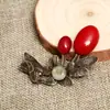 Broche de Aleación Perla Retro Japonés y Coreano Transfronterizo, Broche de Lujo de Alta Gama, Accesorios de Joyería para Mujer, Joyería de Pin