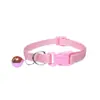 Collar para Mascotas Collar para Gato Polipropileno Colorido Anillo de Cuello con Cascabel Hebilla de Seguridad Ajustable Múltiples Colores Disponibles Universal para Gato Perro
