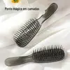 [Explosões do TikTok] Pente Mágico em Camadas Uso Duplo Seco e Molhado Cabeça Pippen Pine Artefato Topo Cranial Alto Pente de Massagem Antipruriginoso