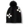 Gorro de punto nuevo estilo coreano para otoño e invierno, gorro holgado de lana reciclada, gorro de punto RPET con protección para las orejas, dropshipping transfronterizo