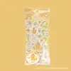 Lindos Duraznos Alivio del Estrés Squishy DIY Decoración para Taza de Agua Funda de Teléfono Pegatinas Animalitos Pequeños 3D con Forma de Espuma