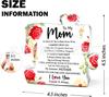 Nuevo Rompecabezas Doble de Amor con Forma Especial de Amazon, un Regalo Navideño para Padres y Hermanas, Decoración de Escritorio para Oficina en Casa