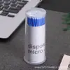 Hisopos de Algodón para Tatuaje de Pestañas Falsas Postizas de Fabricante, Bastoncillos de Terciopelo de Larga Duración para Limpieza, Eliminación Rápida de Maquillaje, Bastoncillos de Limpieza para Injertos
