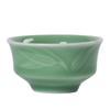 Juego de té de kung fu creativo de celadón Longquan, taza de té, taza personal, tazón de té pequeño, taza de bambú de seis colores con grietas de hielo de cerámica