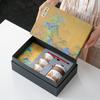 Juego de té de viaje Qianli Jiangshan Guochao Wenchuang, taza exprés, traje, empresa, negocios, para enviar a clientes, regalos de acompañamiento