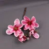 Flor de Magnolia Artificial Estilo Chino Nuevo, Tacto Realista, Flor Artificial de Magnolia Grande, Decoración de Tallo Único para Sala de Estar de Alta Gama y Mesa de Comedor