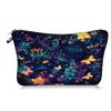 Bolsa de cosméticos con estampado 'Nuevo Mundo Oceánico' transfronteriza, para guardar a mano, perezosa, portátil, bolsa de viaje, bolsa de aseo