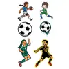 Reunión Deportiva Tatuajes Luminosos Pegatinas Partido de Rugby Fútbol Niños y Estudiantes Pegatinas Fluorescentes Brazo Impermeable Sudor Larga Duración