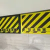 Punto de colocación de extintor de incendios placa de goma engrosada resistente al desgaste duradera señal de advertencia prohibido bloquear alfombrilla de goma antideslizante personalizada