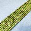 Variedad Transfronteriza de emperadores turquesa africano 2*4mm espaciador cuenta redonda lisa pulsera de mano diy accesorios para collar venta al por mayor