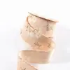 Borde Recto/Borde de Capullo Cinta Bordada de Margarita Estilo Coreano Pequeño Fresco Moño DIY Accesorios para el Cabello Ropa Correas de Flores