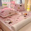 Colchão de Leite Fleece Espesso Classe A para Inverno, Almofada Macia para Cama de Casa/Quarto, Cobertor de Cama para Dormitório, Colcha/Manta Quente para Crianças