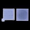 Espejo 9 opcional cuadrado amor redondo arena movediza molde de silicona DIY accesorios hechos a mano funda para teléfono móvil pegamento gota de cristal