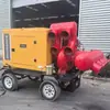 Unidade de Bombeamento para Controle de Inundações Diesel de 2000 Metros Cúbicos Estação de Bombeamento Móvel de Drenagem Pesada Drenagem de Emergência de Alta Capacidade para Clima Extremo