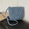 Bolso de Mezclilla para Mujer 2025 Nuevo de Moda Versátil Bolso de Hombro Nicho Súper Popular Bolso Cruzado para el Trabajo