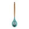 Conjunto de utensílios de cozinha de silicone 12 peças Conjunto de utensílios de cozinha de madeira Conjunto de utensílios de cozinha antiaderente Panela de silicone pá de colher varredura de silicone Utensílios de cozinha de silicone