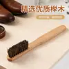 Cepillo para Zapatos de Crin de Caballo Cepillo Suave para Zapatos Cintura Estrecha Mango Largo Crin de Caballo Densa Cepillo Pulidor de Zapatos Cepillo Pulidor General para Zapatos de Cuero Directo de Fábrica