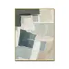 Pintura al Óleo Pura Hecha a Mano para Sala de Estar Pasillo de Entrada, Arte de Pared Decorativo con Textura Pintado a Mano, Pintura Abstracta Moderna Minimalista Grande de Pie