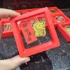 Pegatina Dorada Oro Puro 999 Pegatina para Teléfono Móvil Princesa Por Favor Hazte Rica y Atrae Riqueza Talismán Dorado Regalo de San Valentín para Novia