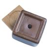 Vaso Quadrado para Suculentas Rachado Cor Colorida Cerâmica Combinação Vaso de Flores Mini de Mesa Pequeno Vaso Colorido Mobiliário Doméstico Recipiente para Flores