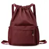 Mochila de entrenamiento de fútbol y baloncesto, personalizable con logo, bolsa con cordón deportiva y de fitness para actividades