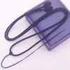 Colgante de calabaza de boutique tejido a mano con cuerda de jade de colores a juego Colgante de regalo para mercancía Cadena para suéter DIY