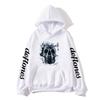 Deftones Caveira Preto Banda Moletons Masculino Punk Hip Hop