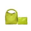 Cross-border estilo saco tecido feminino primavera e verão saco pequeno e leve feminino saco de grande capacidade cesta de legumes bolsa