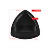 Esponja de Maquillaje Triangular de Malvavisco Personalizada para Base Líquida, Esponja Negra de Piña Que No Absorbe Base, Cojín Q-Elástico