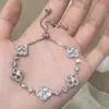 2025 Candy Nova Shijia Luxo Leve Alta Qualidade Gema Pulseira Personalizada Série Estilo Popular Pulseira Xiaohongshu