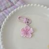 Llavero Flor de Cerezo Romántica Color Real Ins Dulce Sencillo Colgante de Flor Regalo Pareja Novia Accesorios Mochila Lote