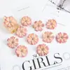 Flores Simuladas DIY Cabezas de Flores Multicapa Flores de Seda Flores Falsas Decoración de Boda Flores Flor de Seis Pétalos Flores para Cabeza de Ópera