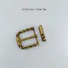 Hebilla de Cinturón de Aleación de Zinc Hebilla de Cinturón Nudo Retro Hebilla de Pin para Mujer Juego de Dos Piezas Accesorios de Ferretería 3.0cm