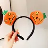 Diadema Divertida de Calabaza de Halloween Paquete de Diadema con Expresión Enojada de Diablo Accesorios para el Cabello de Adulto Accesorios Festivos Diadema para Disfrazarse