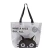 Bolso de Hombro Estampado de Gran Capacidad para Exposiciones Bolso Tejido Regalo Compras Bolso Tejido Laminado Impermeable Personalizado Bolso de Piel de Serpiente Ikea