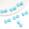 Acrílico Mabei Cor Chapeado Cartoon Bow Loop Beads Beads Handmade DIY Acessórios Pingente de Corrente de Telefone Móvel
