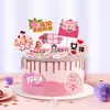 Nueva Decoración para Pastel del Día de la Madre Inserto Tienda de Postres Inserto para Cupcake Gracias Mamá