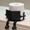 Portarrollos de Papel Higiénico Creativo Impreso en 3D, En Stock, Disponible Exclusivamente en Amazon para Ventas Transfronterizas, Portarrollos de Papel para Leer