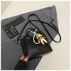 Bolso Pequeño de Aspecto Elevado, Moderno y Elegante para Mujer 2025 Nuevo Bolso Cruzado de Verano, Bolso de Mano Exquisito, Bolso Tipo Cubo