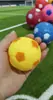 Juguete de apretar de fútbol de celebridad de internet de alta venta transfronteriza, figura de vinilo chillona, juguete interactivo de mascotas para jugar en el agua, fabricante directo