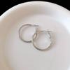 Aretes de Aro Metálicos Minimalistas Nicho Aretes de Lujo de Alta Gama Moda Nicho Diseño de Estilo Cool Fabricante de Aretes